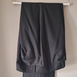 Ann Taylor Charcoal Pinstripe Dress Pants, Fully Lined, Pristine , Size 14